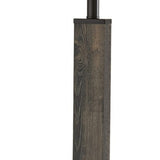 62" Black Traditional Shaped Floor Lamp With Off-White Drum Shade - Homeroots - Flyclothing LLC