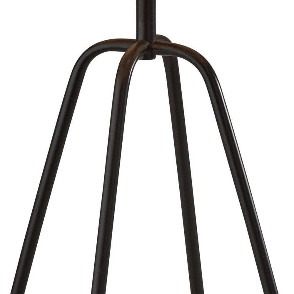 Open Cane Web Natural Shade Dark Bronze Table Lamp - Homeroots - Flyclothing LLC