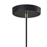 Striped Glass Glow Metal Pendant - Homeroots - Flyclothing LLC