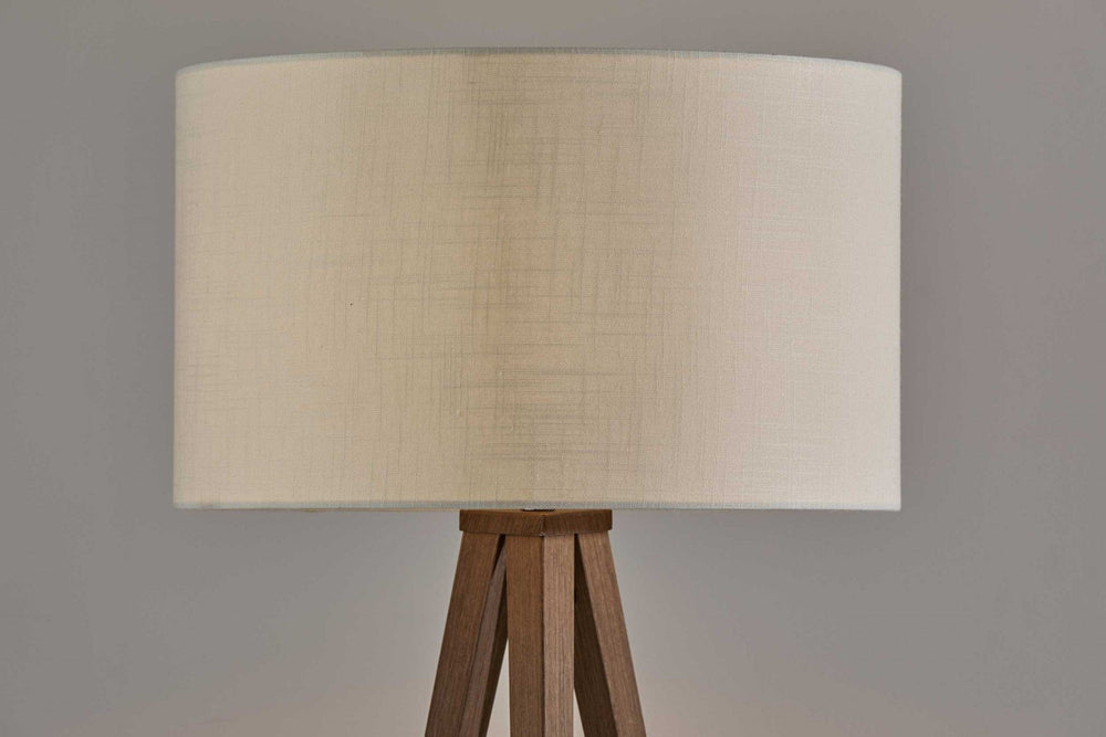 60" Tripod Floor Lamp With White Drum Shade - Homeroots - Flyclothing LLC