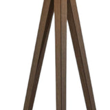 60" Tripod Floor Lamp With White Drum Shade - Homeroots - Flyclothing LLC