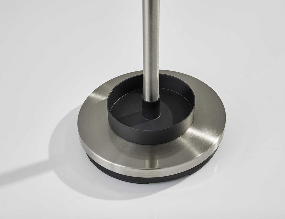 13" X 68" Brushed Steel Brushed Steel Stand Coat Rack - Homeroots - Flyclothing LLC