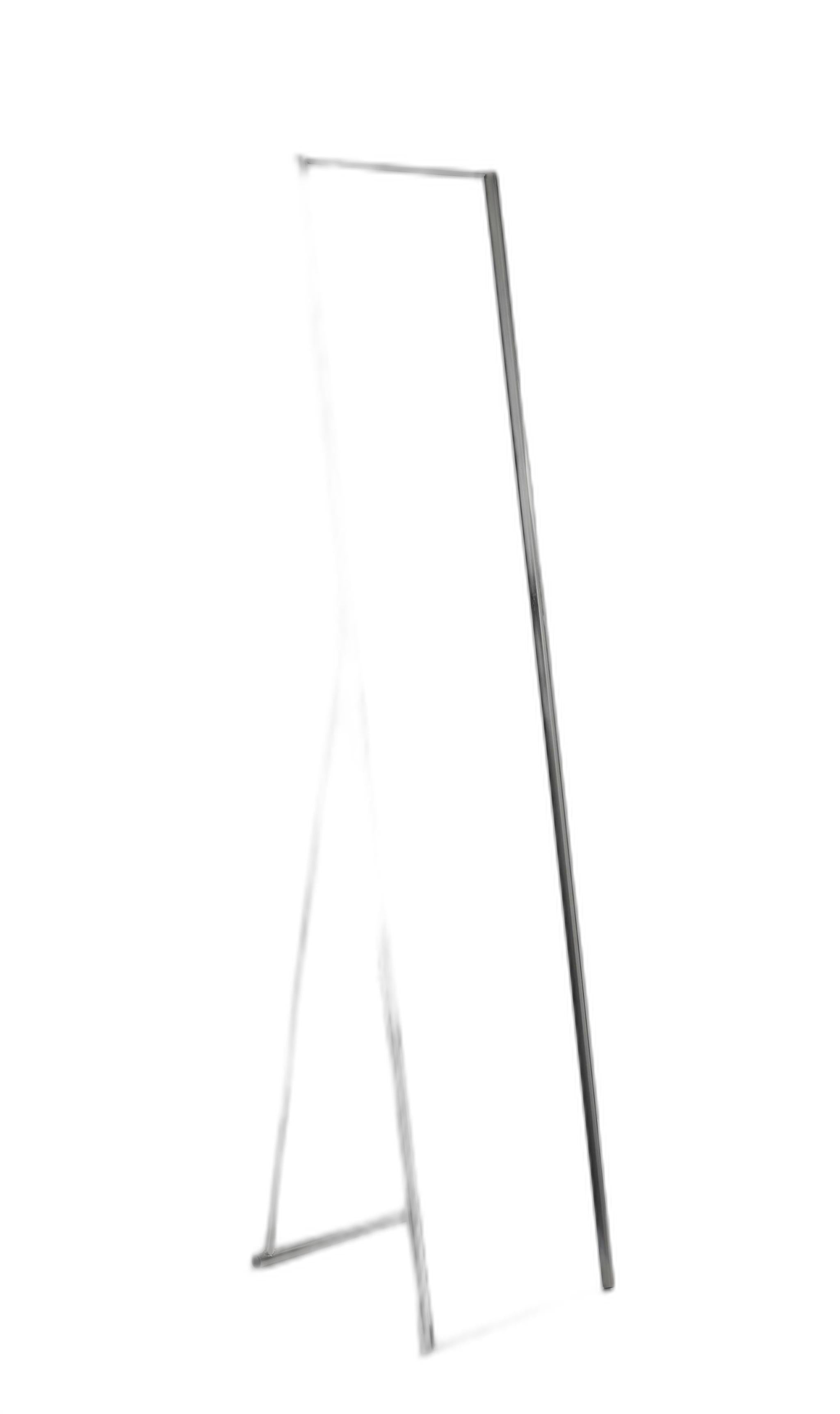 59" Silver Metal Framed Cheval Standing Mirror - Homeroots - Flyclothing LLC