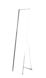 59" Silver Metal Framed Cheval Standing Mirror - Homeroots - Flyclothing LLC