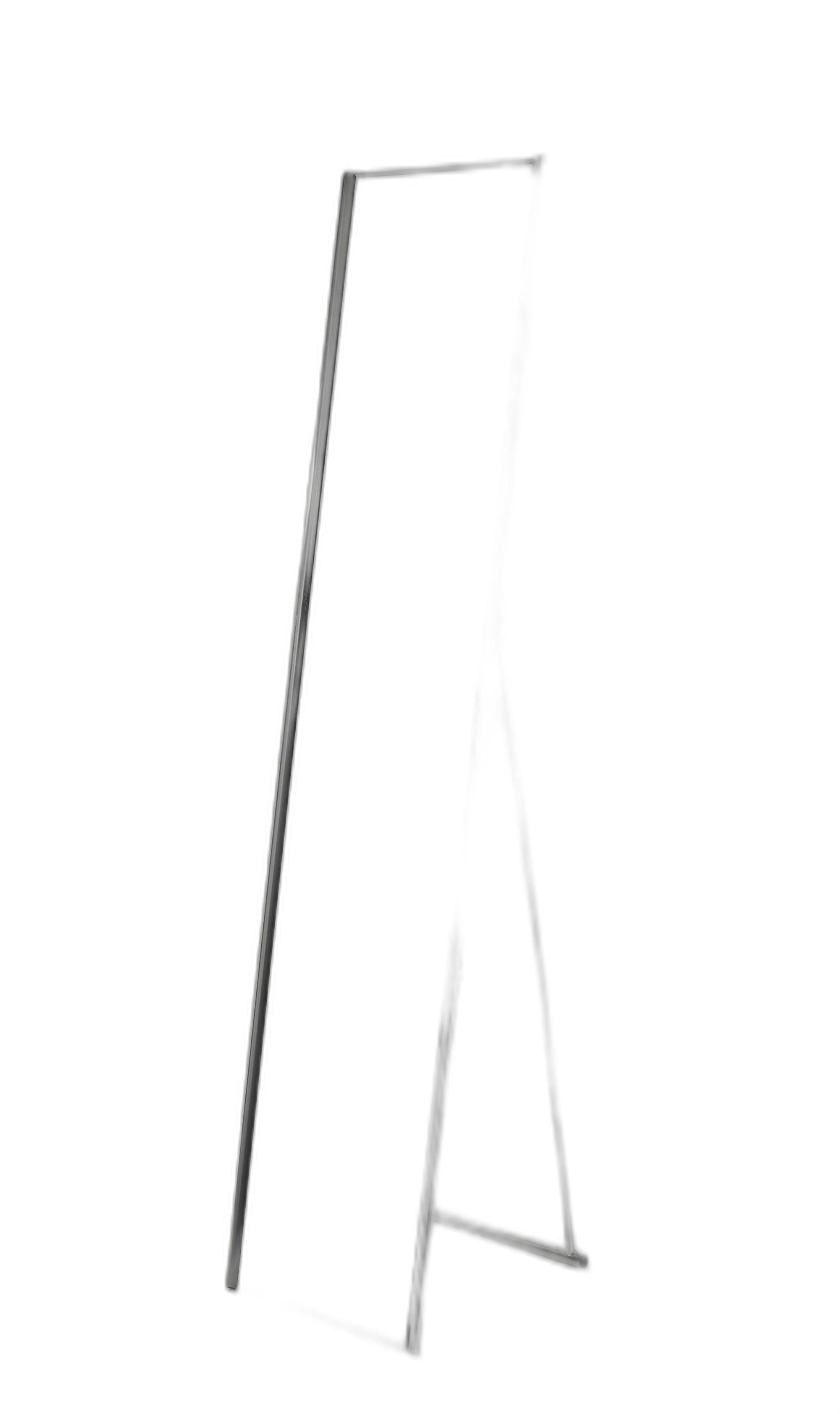 59" Silver Metal Framed Cheval Standing Mirror - Homeroots - Flyclothing LLC