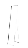 59" Silver Metal Framed Cheval Standing Mirror - Homeroots