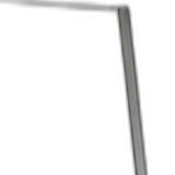 59" Silver Metal Framed Cheval Standing Mirror - Homeroots