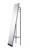 Black Rectangle Cheval Standing Metal Mirror - Homeroots