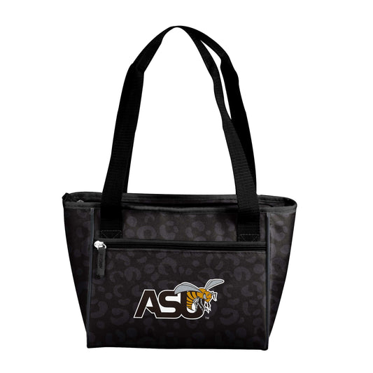 Alabama State Leopard Print 16 Can Cooler Tote - Logo Brands - Flyclothing LLC