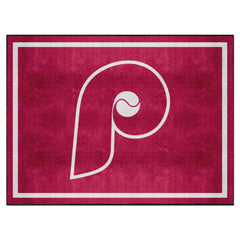 Philadelphia Phillies 8ft. x 10 ft. Plush Area Rug - Retro Collection - Philadelphia Phillies