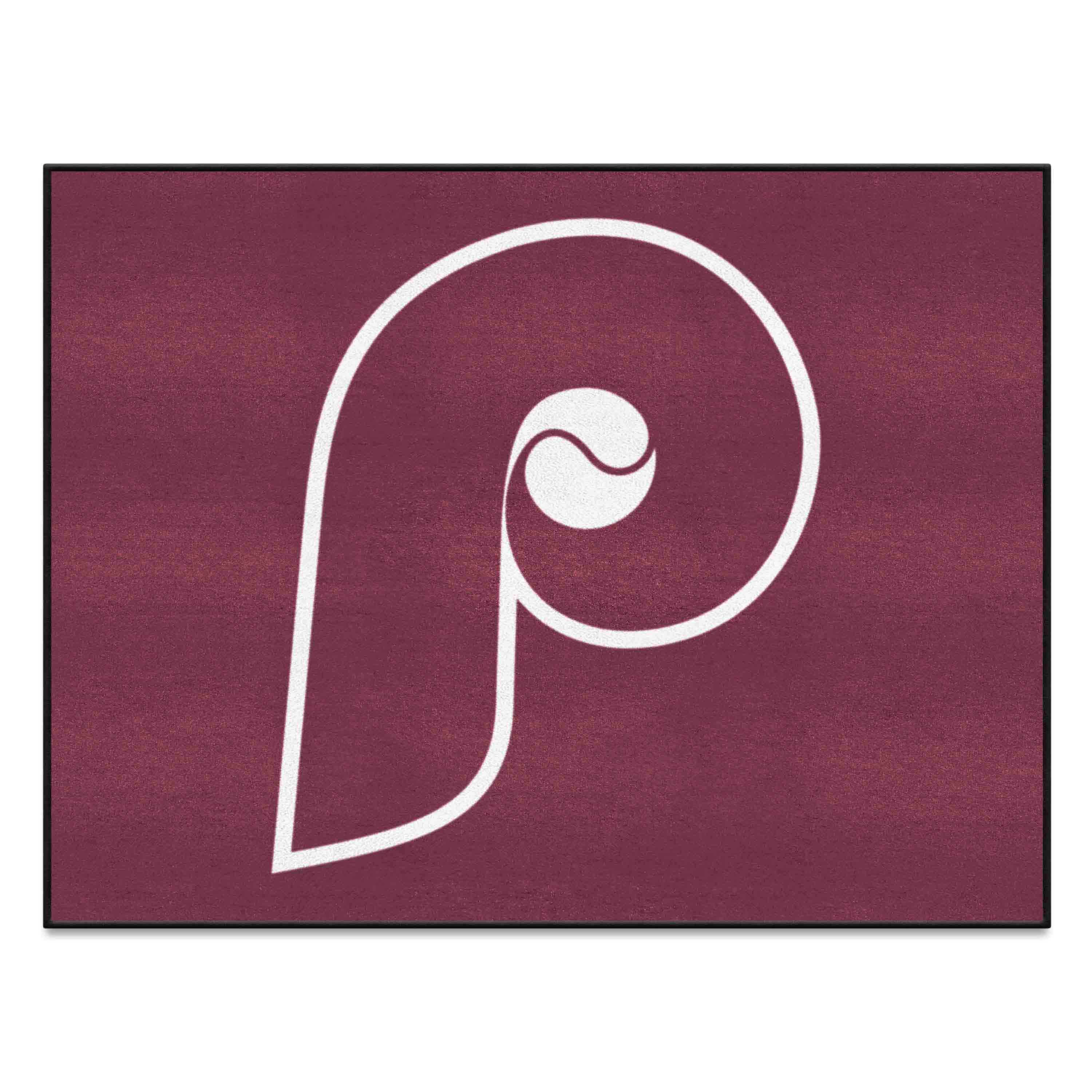 Philadelphia Phillies All-Star Rug - 34 in. x 42.5 in. - Retro Collection - Philadelphia Phillies