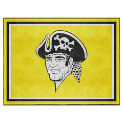 Pittsburgh Pirates 8ft. x 10 ft. Plush Area Rug - Retro Collection - Pittsburgh Pirates