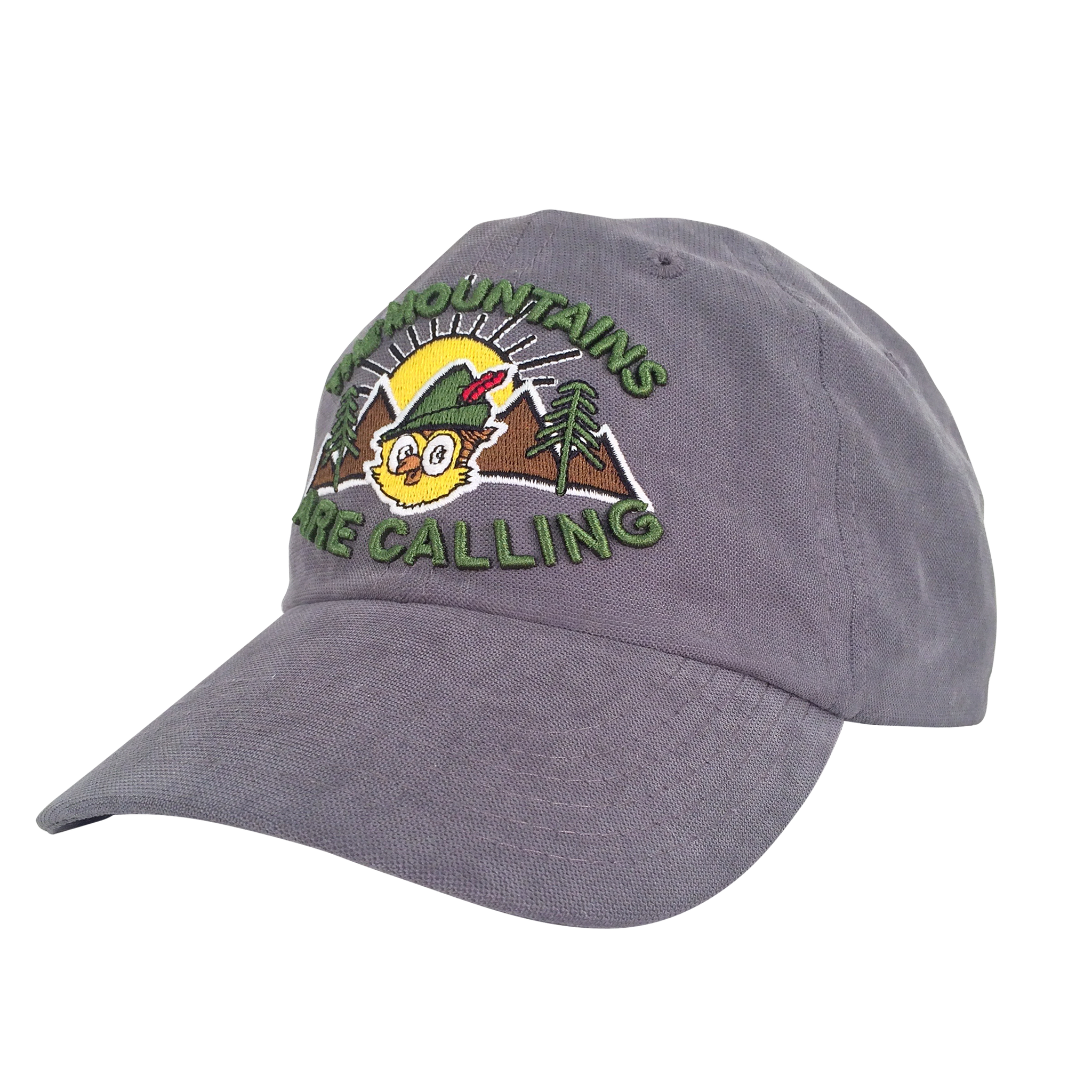 Woodsy Owl The Mountains are Calling Hat - Grey