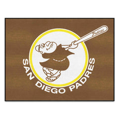 San Diego Padres All-Star Rug - 34 in. x 42.5 in. - Retro Collection - San Diego Padres
