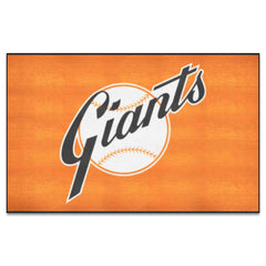 New York Giants Ulti-Mat Rug - 5ft. x 8ft. - Retro Collection - New York Giants