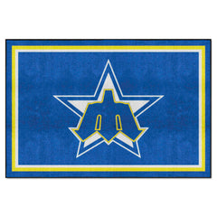Alfombra de felpa de 1,52 m x 2,44 m de los Seattle Mariners - Colección Retro