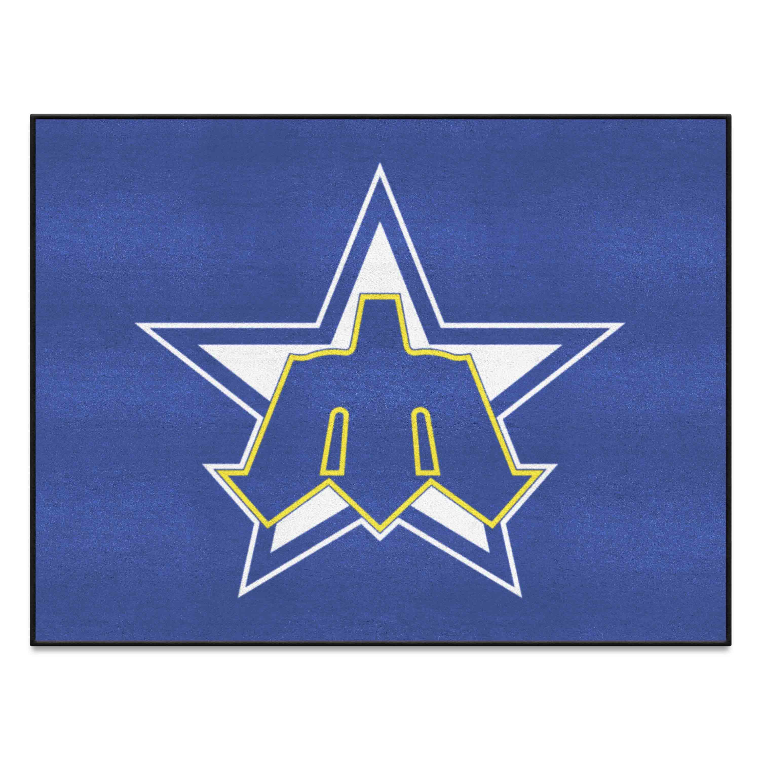Seattle Mariners All-Star Rug - 34 in. x 42.5 in. - Retro Collection - Seattle Mariners