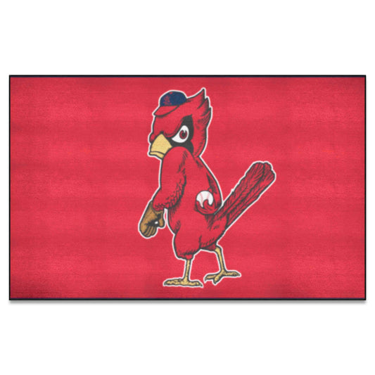 St. Louis Cardinals Ulti-Mat Rug - 5ft. x 8ft. - Retro Collection