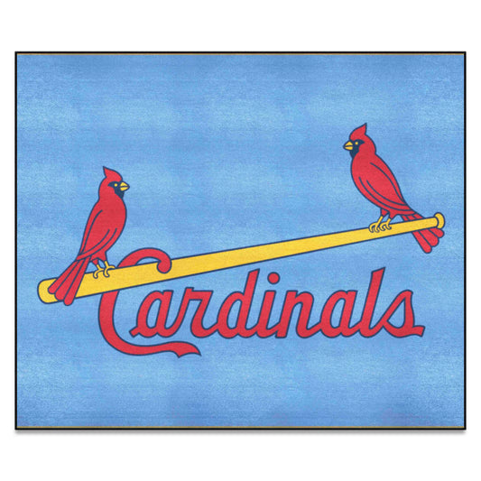 St. Louis Cardinals Ulti-Mat Rug - 5ft. x 8ft. - Retro Collection