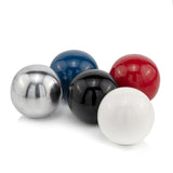 4" X 4" X 4" Blue Aluminum Classic Sphere - Homeroots