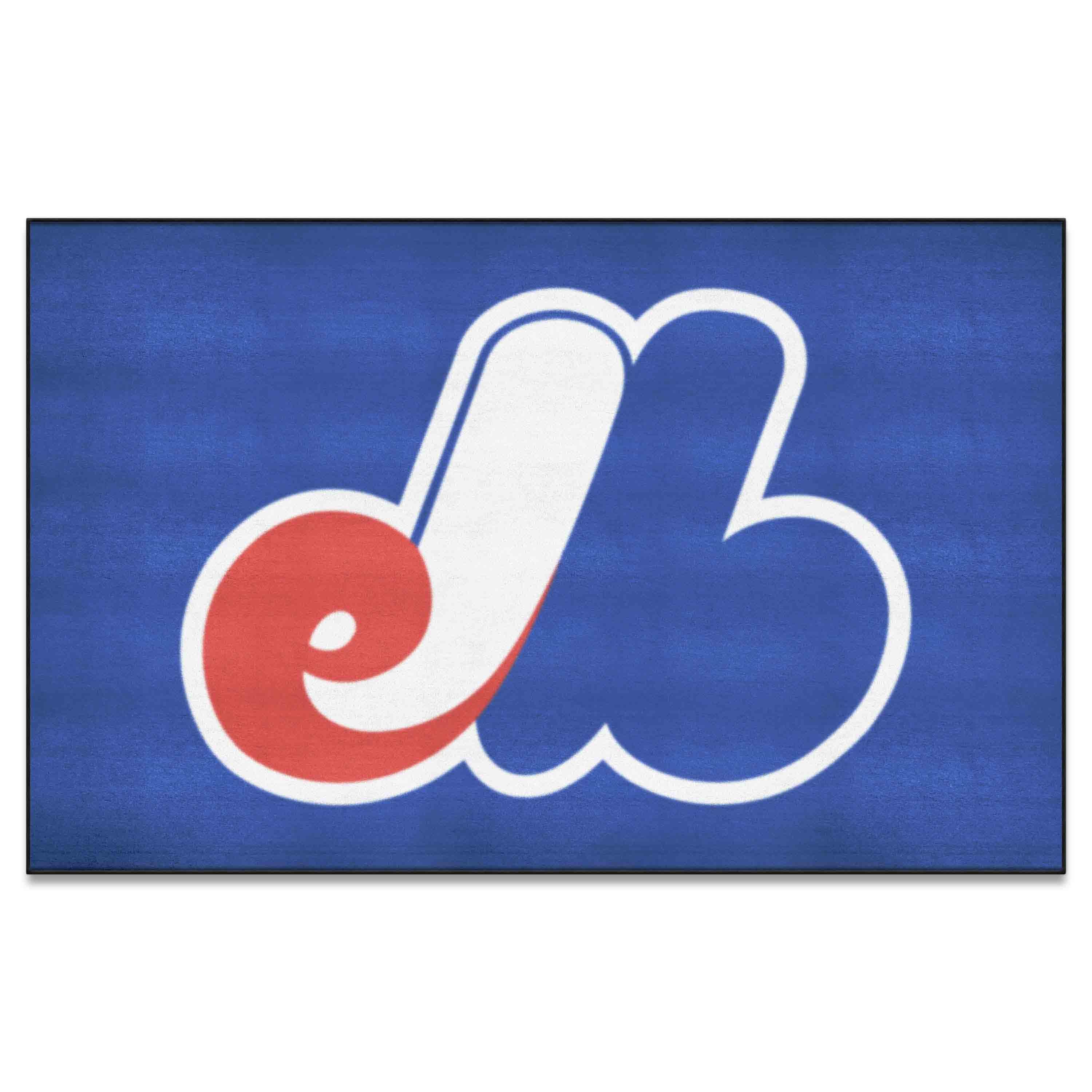 Montreal Expos Ulti-Mat Rug - 5ft. x 8ft. - Retro Collection - Montreal Expos