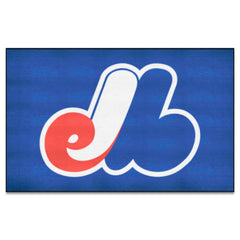 Montreal Expos Ulti-Mat Rug - 5ft. x 8ft. - Retro Collection - Montreal Expos