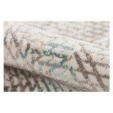 4' X 6' Gray and Black Abstract Power Loom Handmade Area Rug - Homeroots - Flyclothing LLC