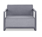 39" Gray Arm Chair - Homeroots - Flyclothing LLC