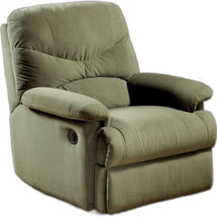 35" Sage Microfiber Recliner - Homeroots