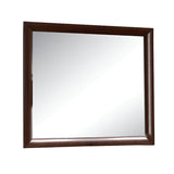 35" Espresso Framed Dresser Mirror - Homeroots