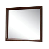 35" Espresso Framed Dresser Mirror - Homeroots
