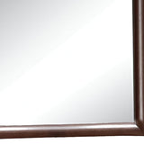 35" Espresso Framed Dresser Mirror - Homeroots - Flyclothing LLC