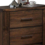 25" Brown Two Drawers Nightstand - Homeroots - Flyclothing LLC