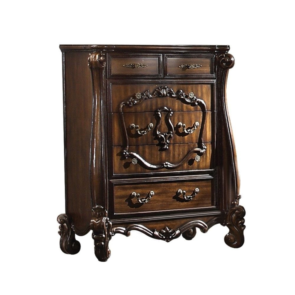 47" Solid Wood Six Drawer Chest - Homeroots - Flyclothing LLC