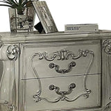 31" White Two Drawers Nightstand - Homeroots