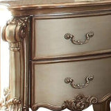 30" Bone Two Drawers Nightstand - Homeroots - Flyclothing LLC