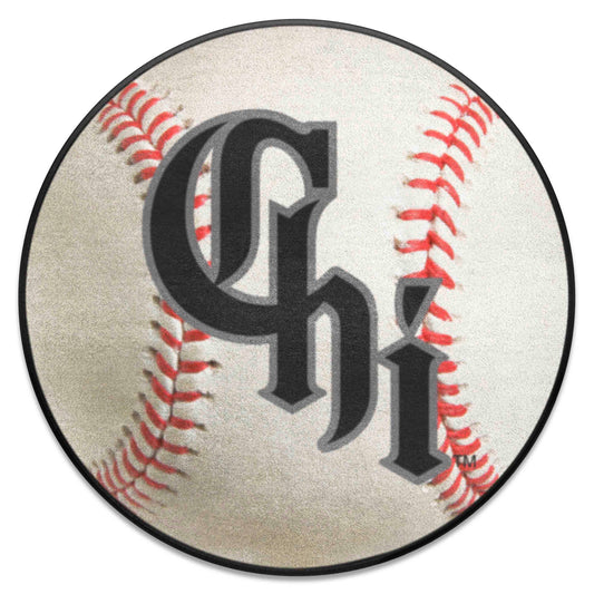 Chicago White Sox Baseball Rug Southside City Connect - 27in. Diameter - Chicago White Sox
