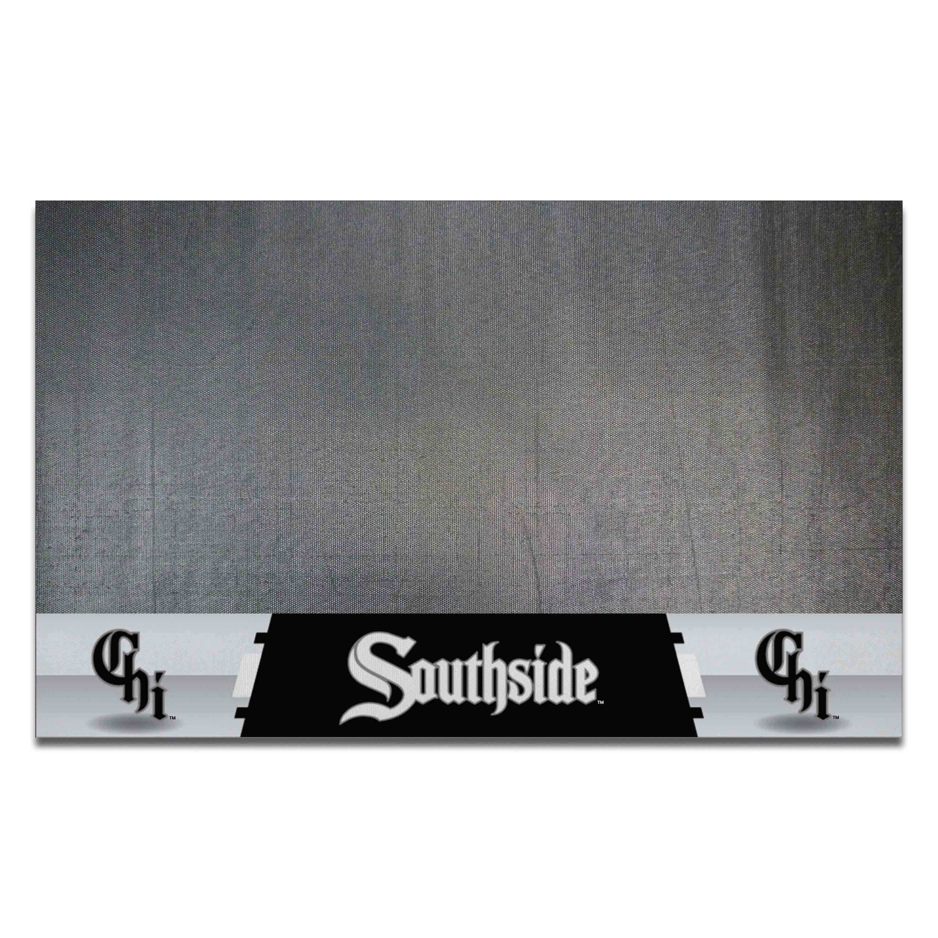 Chicago White Sox Vinyl Grill Mat Southside City Connect - 26in. x 42in. - Chicago White Sox