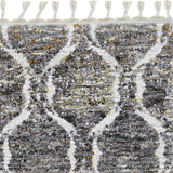 3' X 5' Gray Washable Area Rug - Homeroots