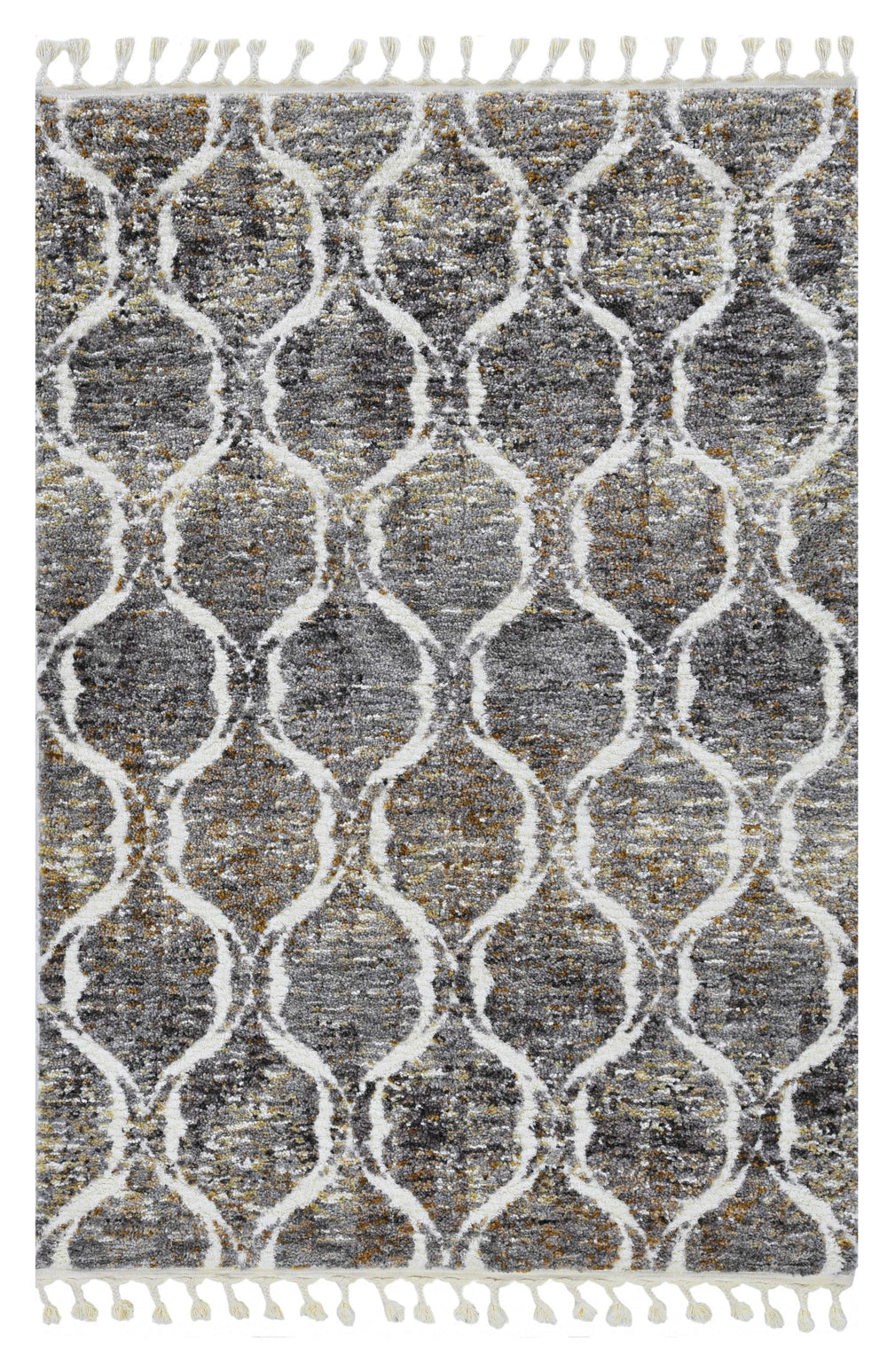 3' X 5' Gray Washable Area Rug - Homeroots