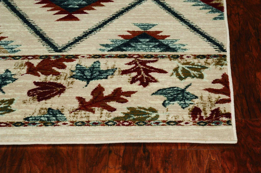 3' X 5' Ivory Southwestern Area Rug - Homeroots - Flyclothing LLC