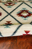 3' X 5' Ivory Southwestern Area Rug - Homeroots - Flyclothing LLC
