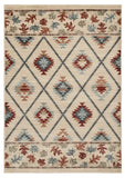9' X 12' Ivory Area Rug - Homeroots