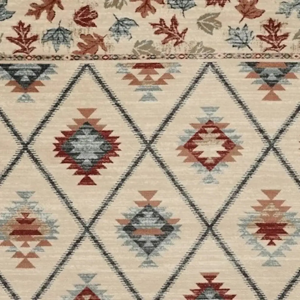 9' X 12' Ivory Area Rug - Homeroots - Flyclothing LLC