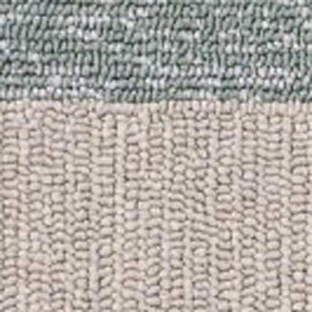 5' X 8' Tan Ivory and Blue Geometric Hand Tufted Area Rug - Homeroots - Flyclothing LLC