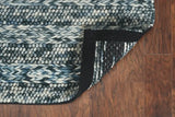 39 X 63 Blue Wool Rug - Homeroots - Flyclothing LLC