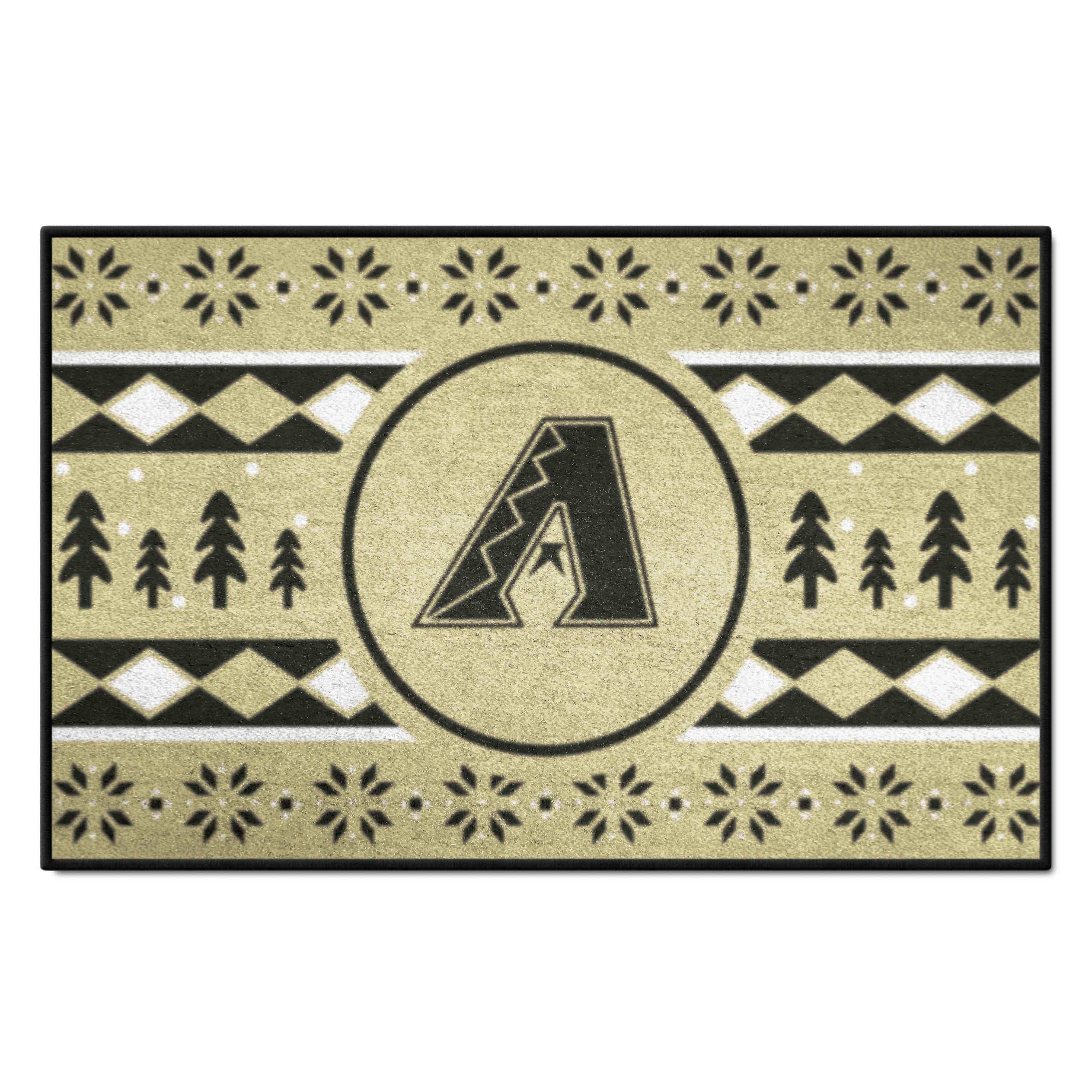 Arizona Diamondbacks Holiday Sweater Starter Mat Accent Rug - 19in. x 30in. - Arizona Diamondbacks