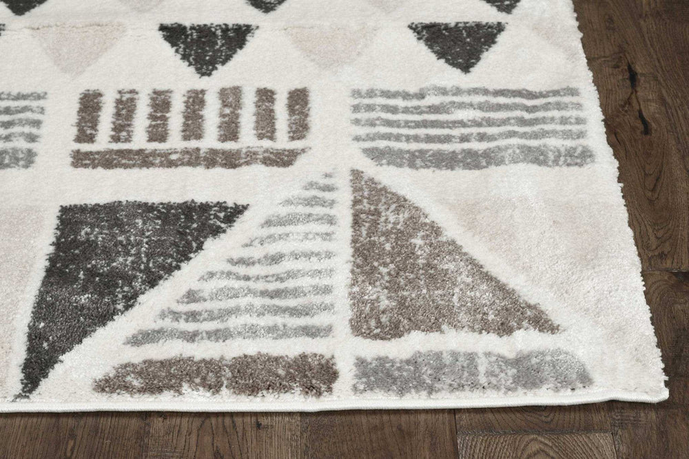 8' X 8' Ivory Runner Rug - Homeroots - Flyclothing LLC