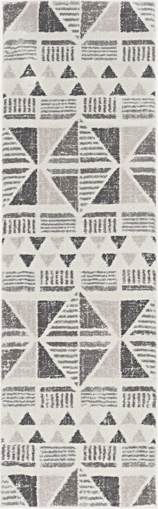 8' X 8' Ivory Runner Rug