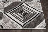 8' X 8' Gray Runner Rug - Homeroots - Flyclothing LLC